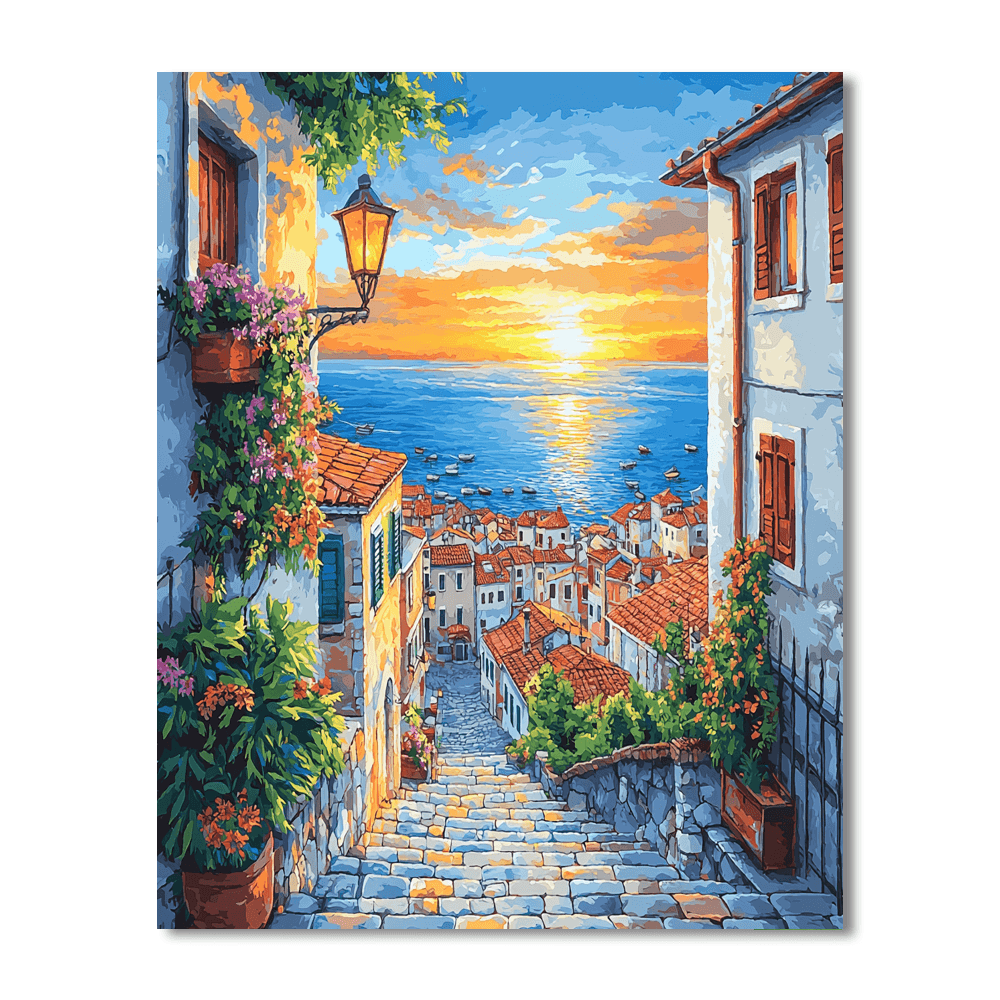 Piran - Slovenia DIY Paint By Numbers