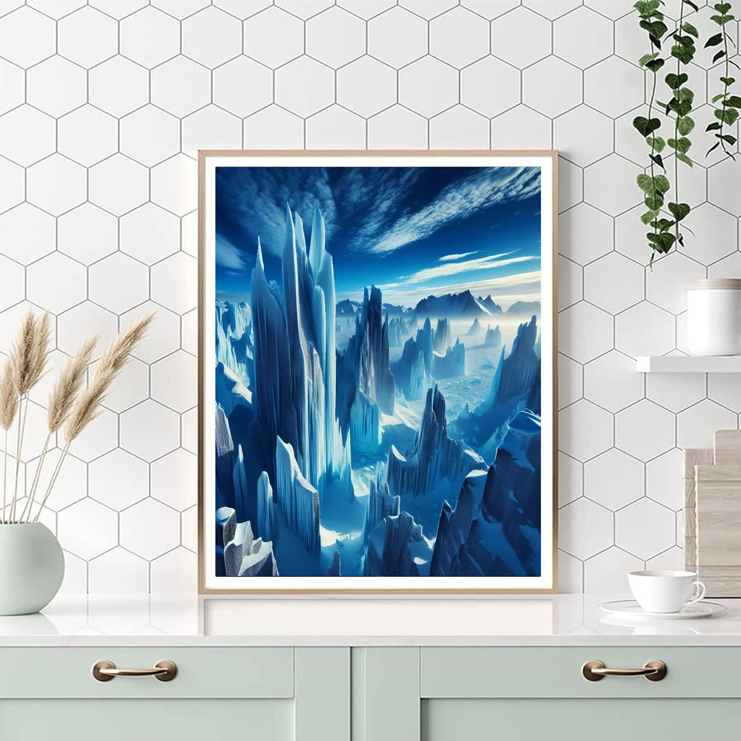 Frozen Wilderness Expedition Numbered Painting Kits