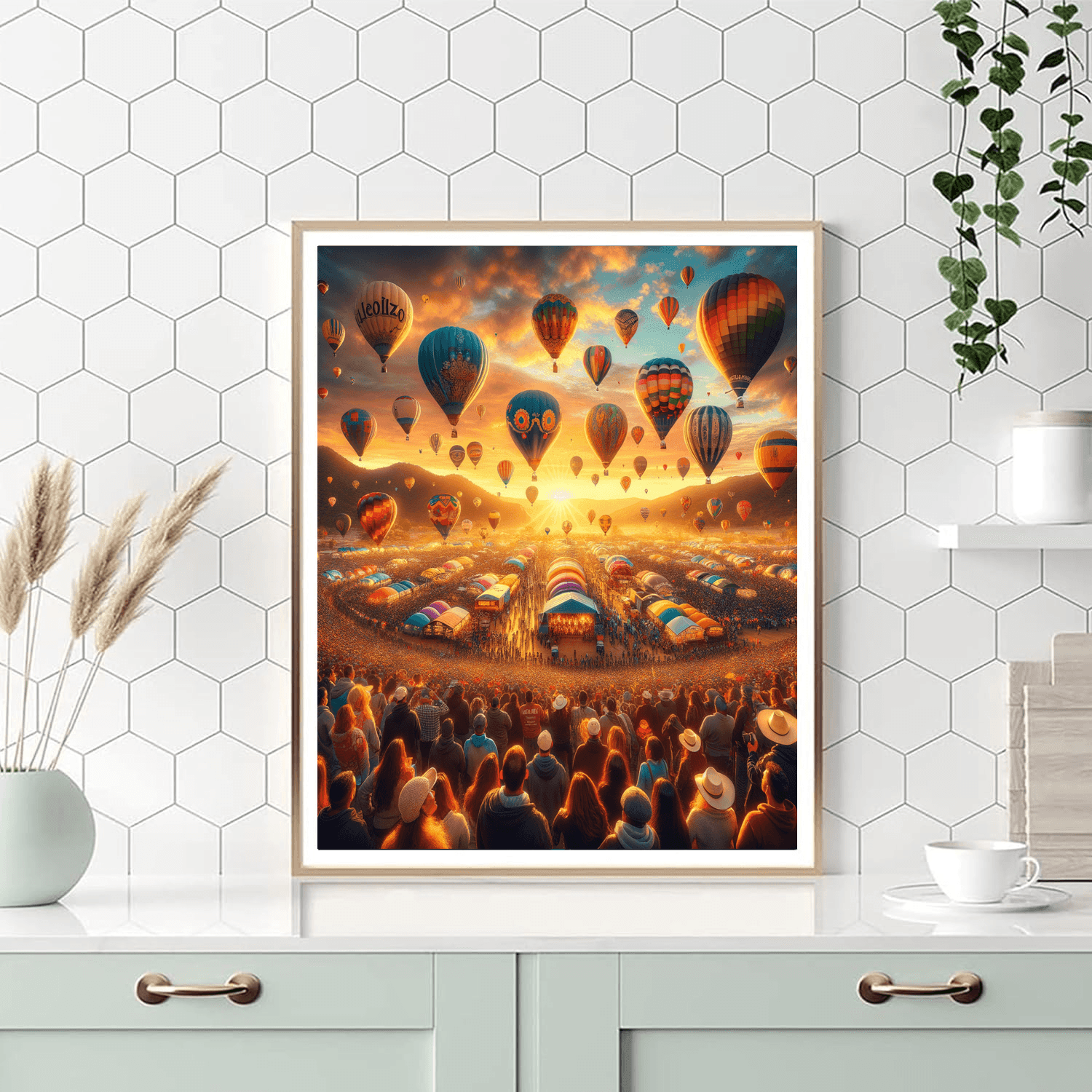 Festival Internacional Del Globo - Mexico Number Painting