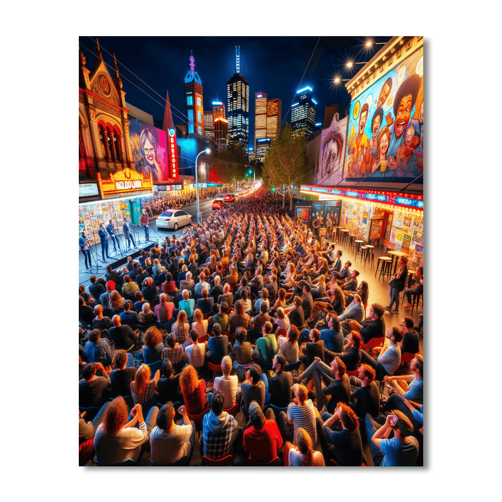 Melbourne International Comedy Festival - Australia Paint By Number