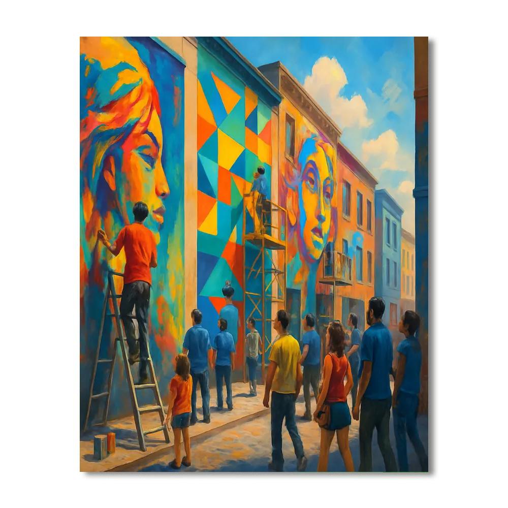 Upfest - Uk Number Painting
