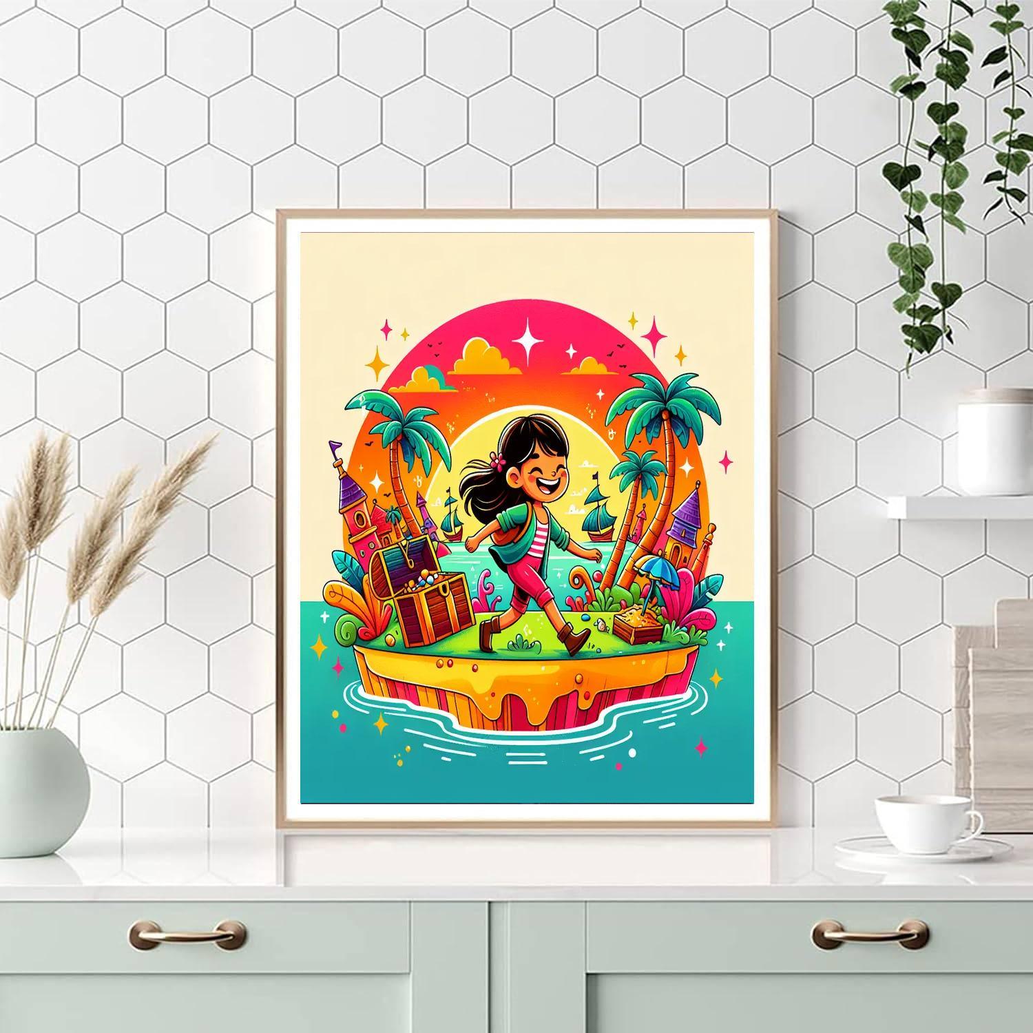 Mystic Island Adventure Paint By Numbers Kits