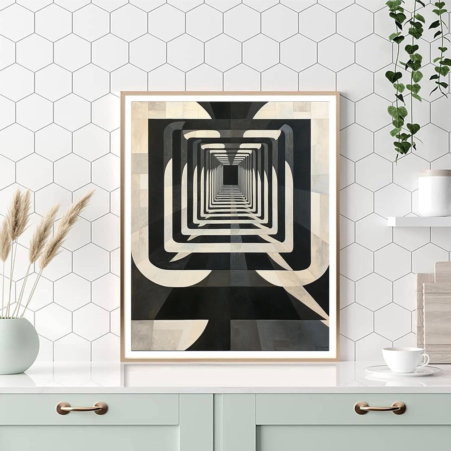 M.C. Escher Inspired Chronicles Of Symmetry  Numbered Painting Kits