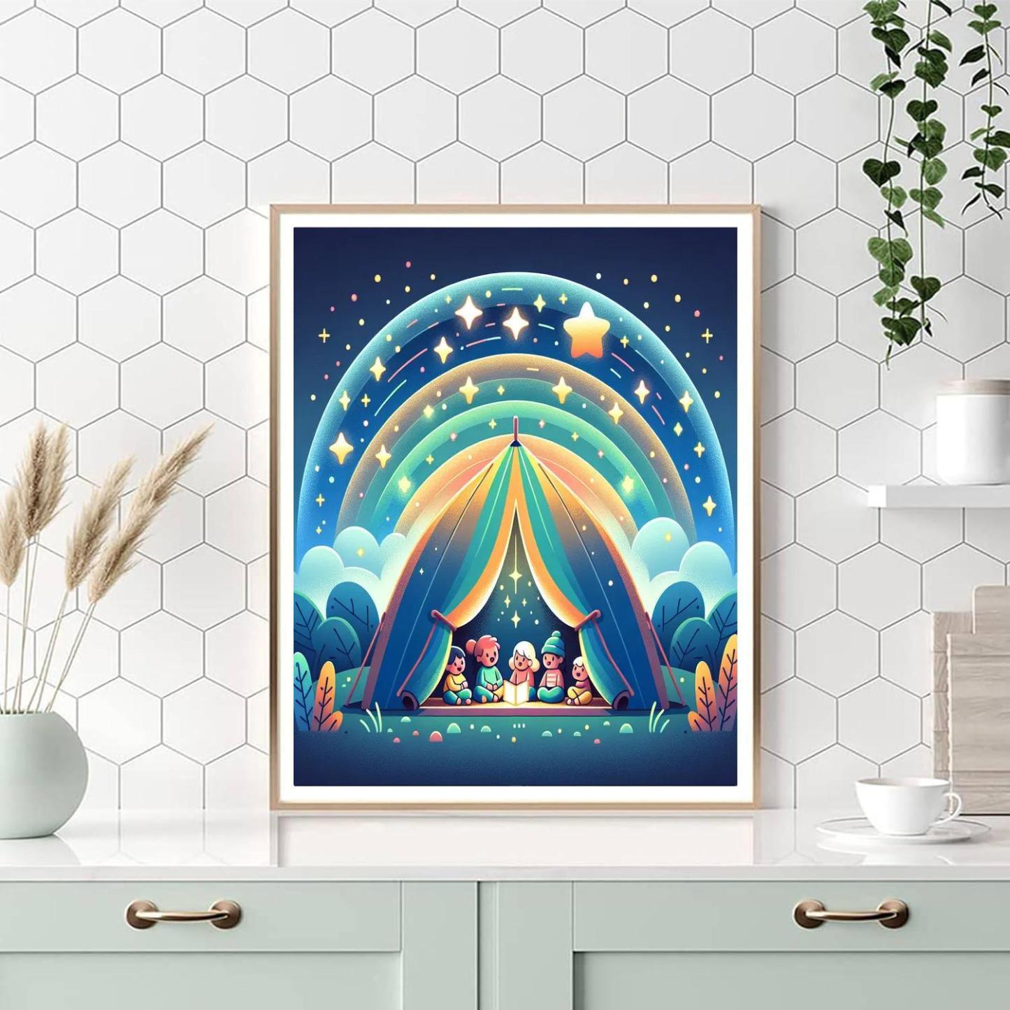 Starlight Stories Paint By Numbers Art