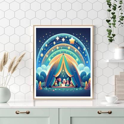 Starlight Stories Paint By Numbers Art