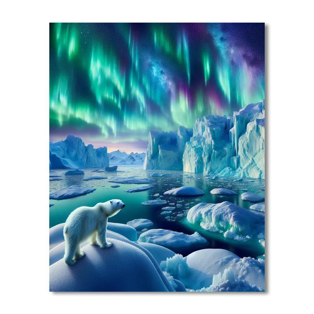 Frosty Arctic Adventure Paint By Number