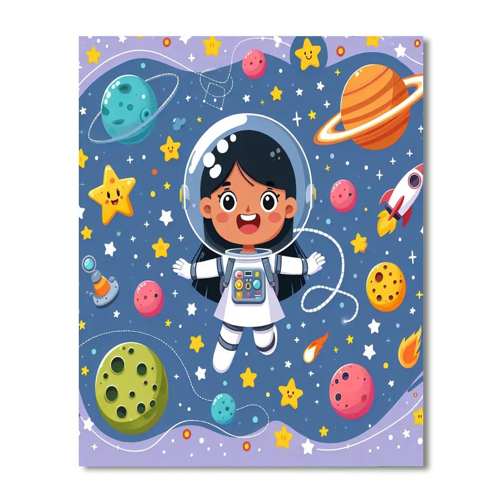 Galactic Voyage Adventures DIY Paint By Numbers