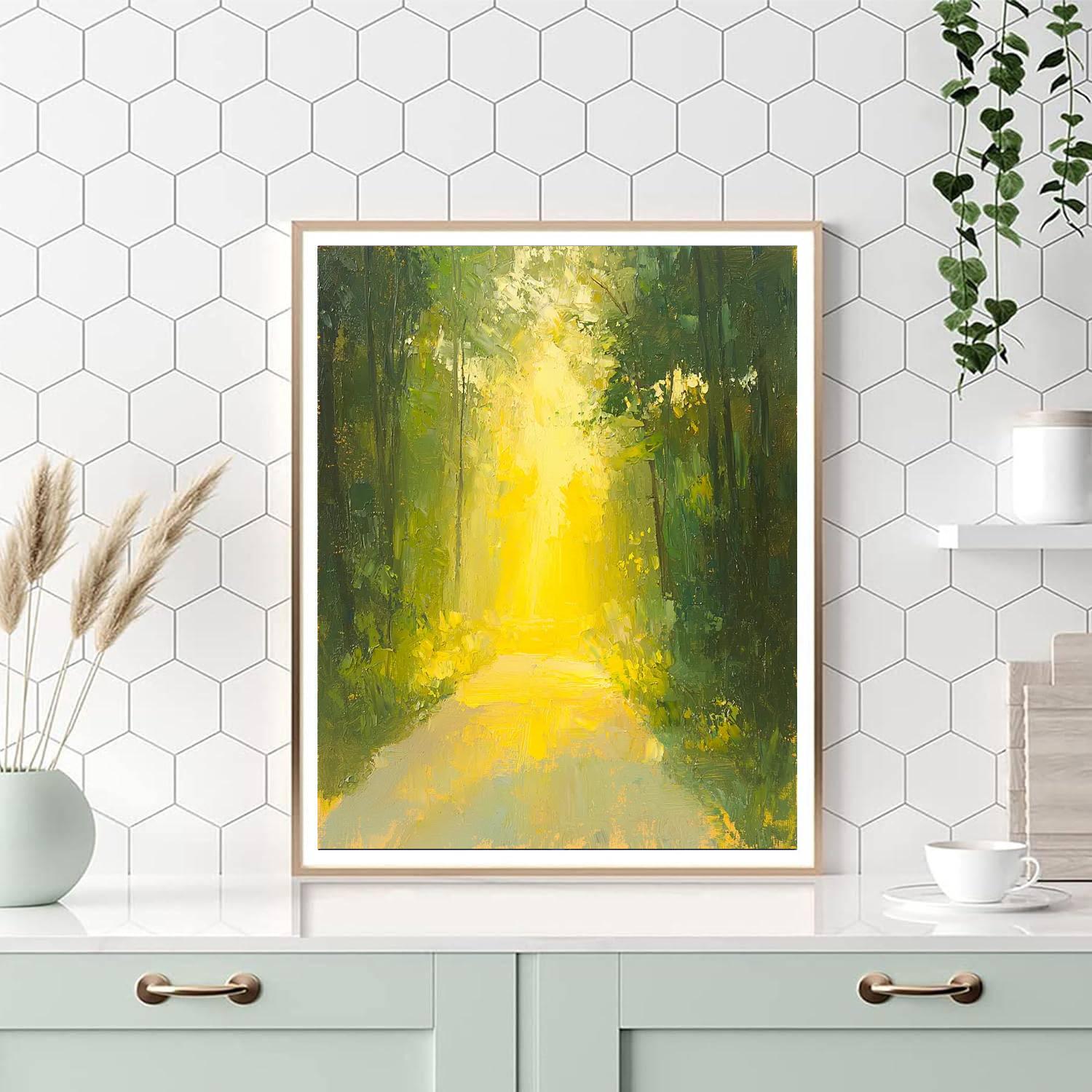 Cherished Morning Strolls Paint By Numbers
