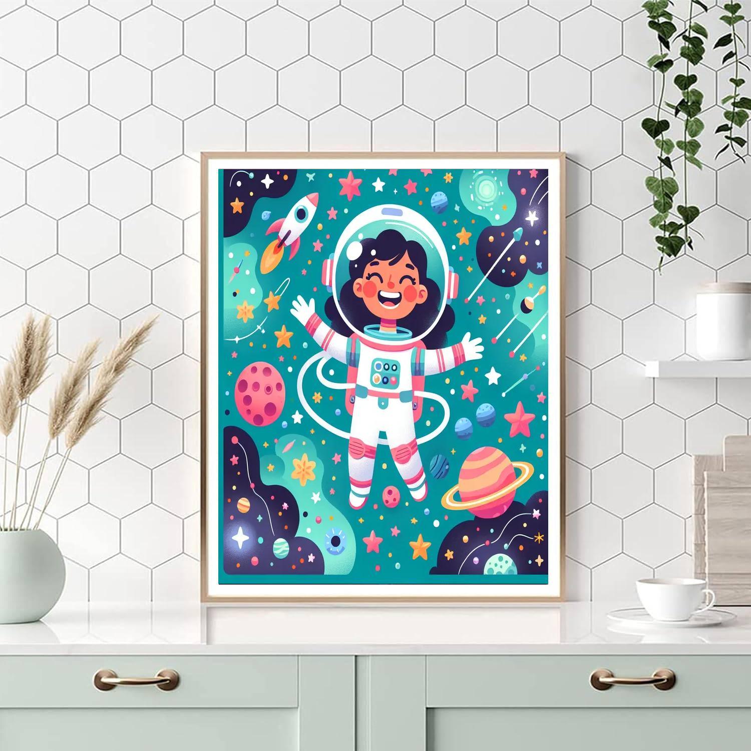 Galactic Exploration Journey Paint By Numbers Kits