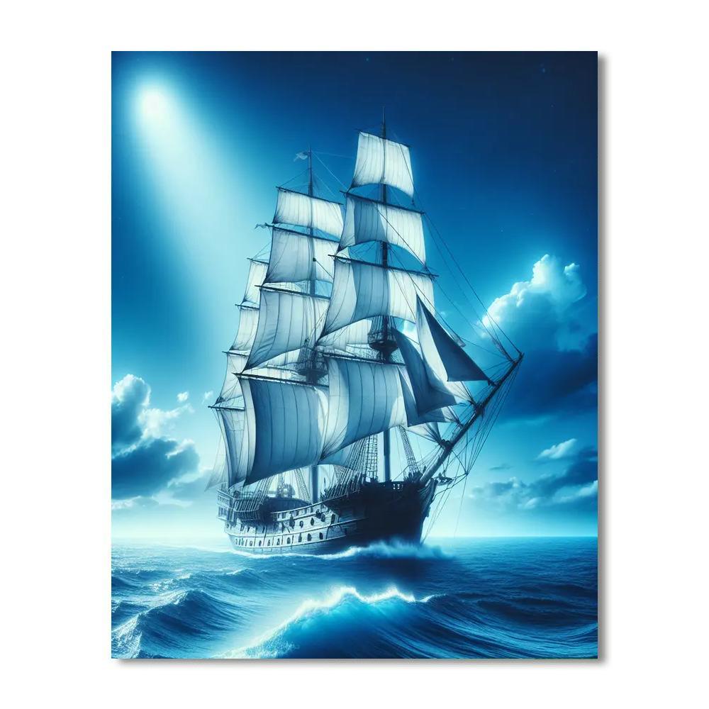 Sailing Adventure Escape Painting By Numbers Kit