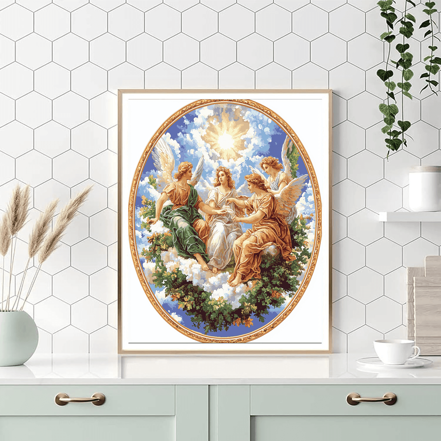 Raphael Inspired Renaissance Harmony  Paint By Numbers