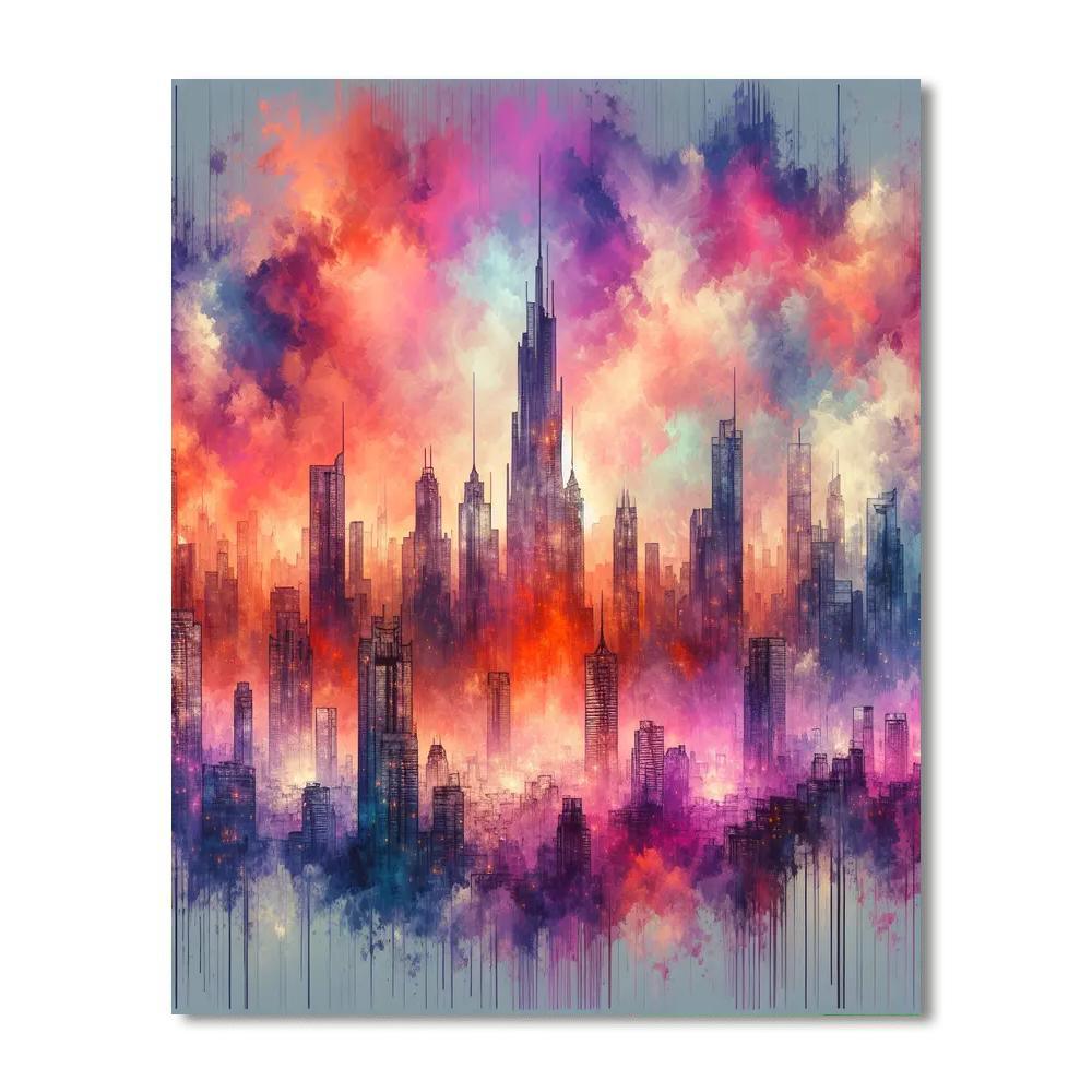 Sunset Boulevard Melody Numbered Painting Kits