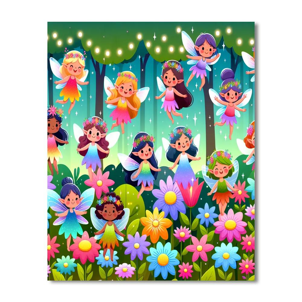 The Great Fairy Adventure DIY Paint By Numbers