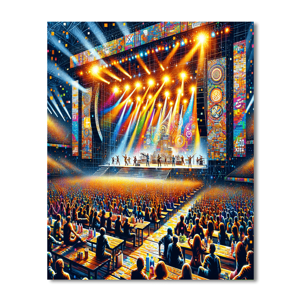 International Festival Of Arts - Singapore Painting Number Kit