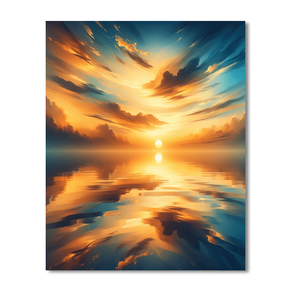 Peaceful Evening Paint By Number