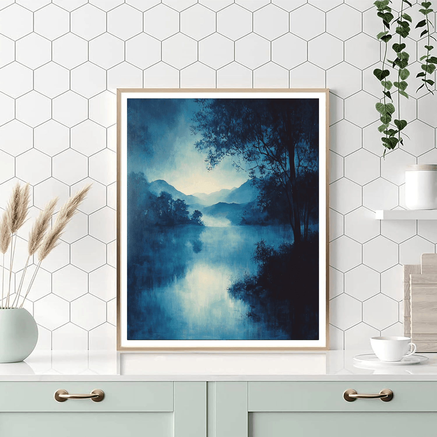 Edgar Degas Inspired Misty Mornings  Paint By Numbers