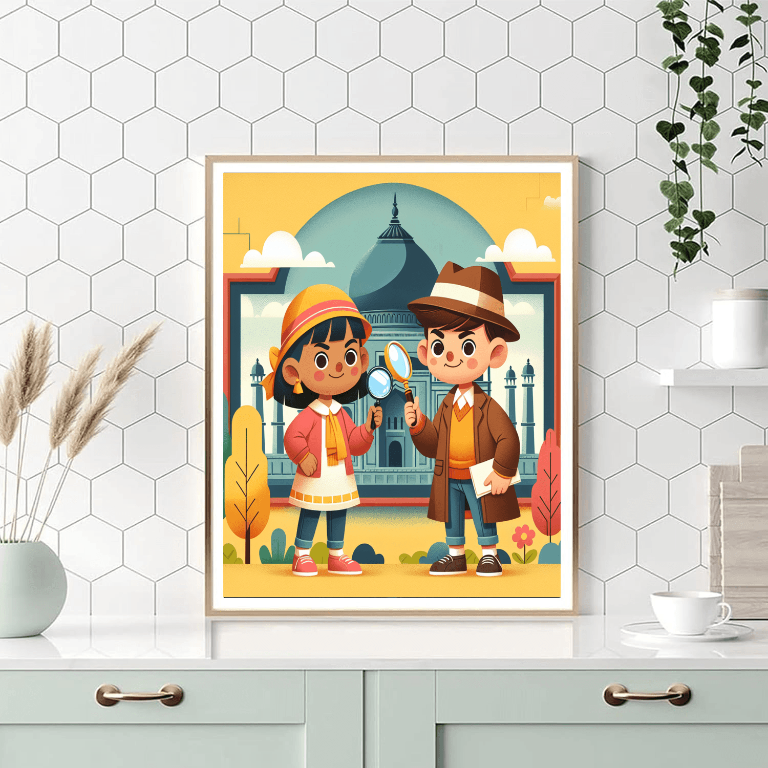 Time-traveling Detectives Paint By Numbers