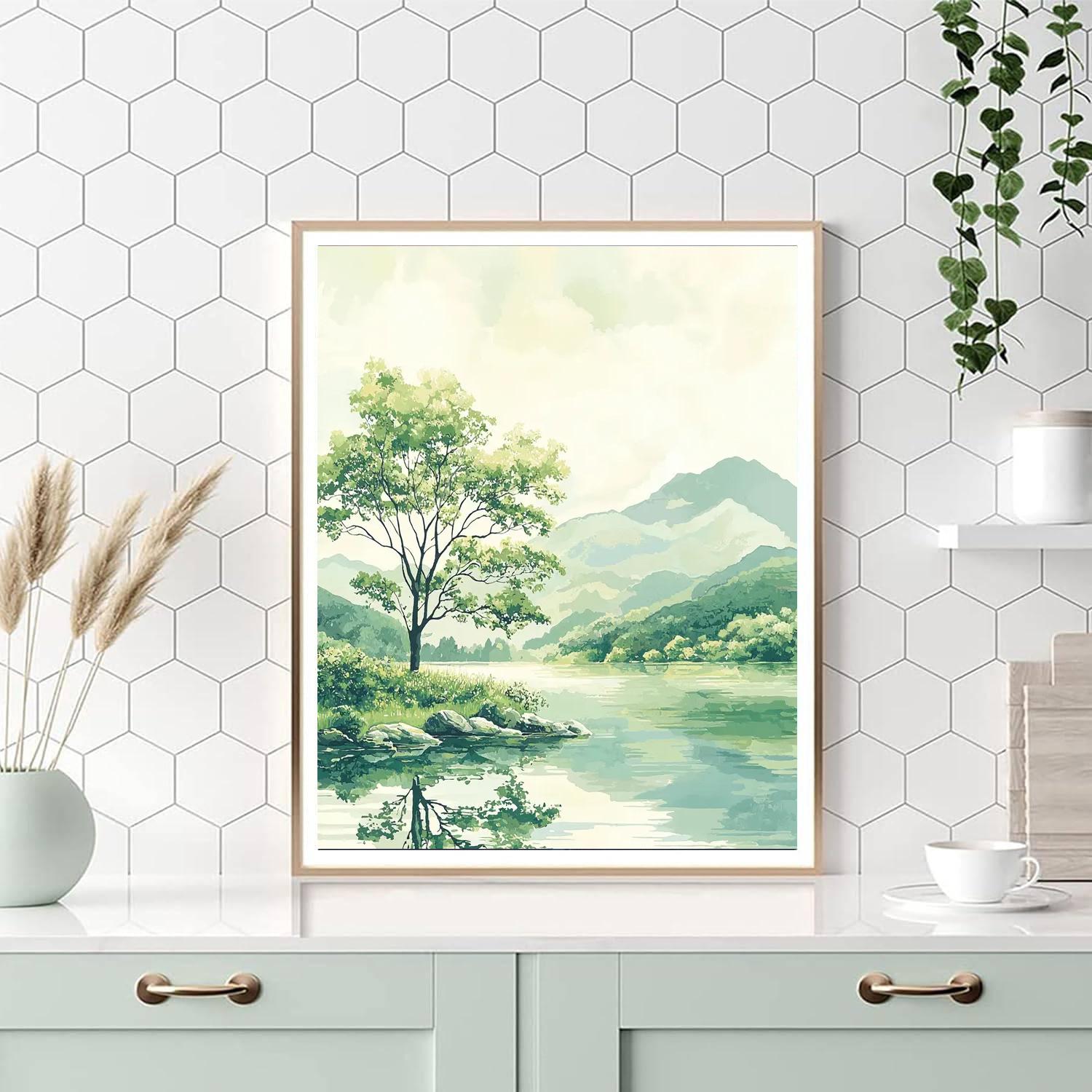 Zhao Mengfu Inspired The Grace Of Time  Paint By Number