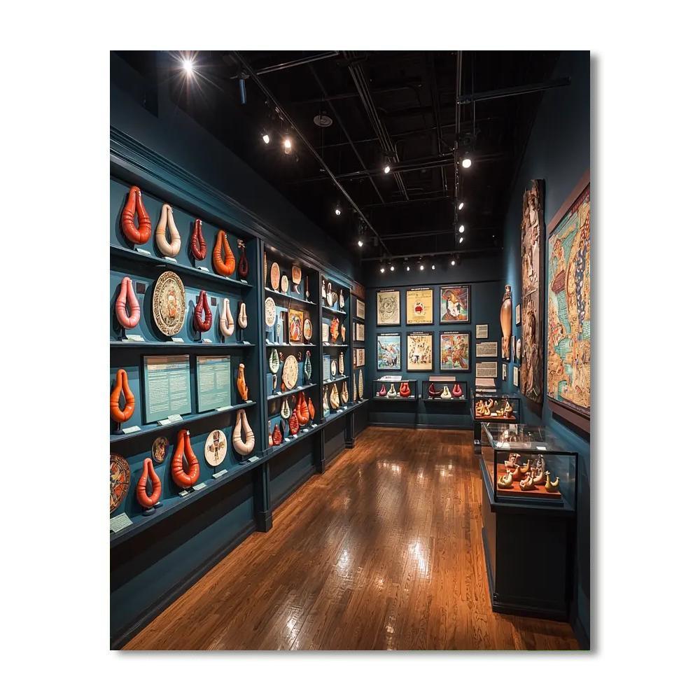 Icelandic Phallological Museum - Reykjavik Paint By Number