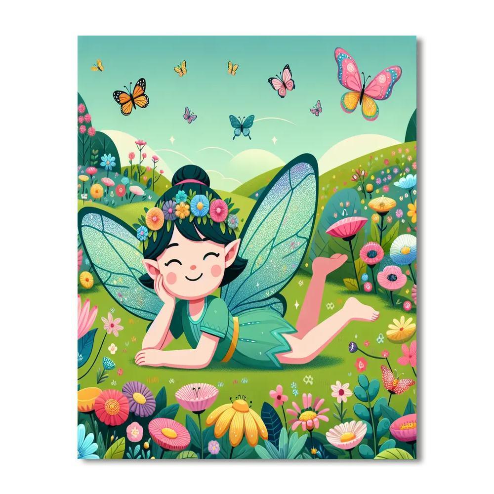 Magical Fairy Retreat Paint By Numbers Kits