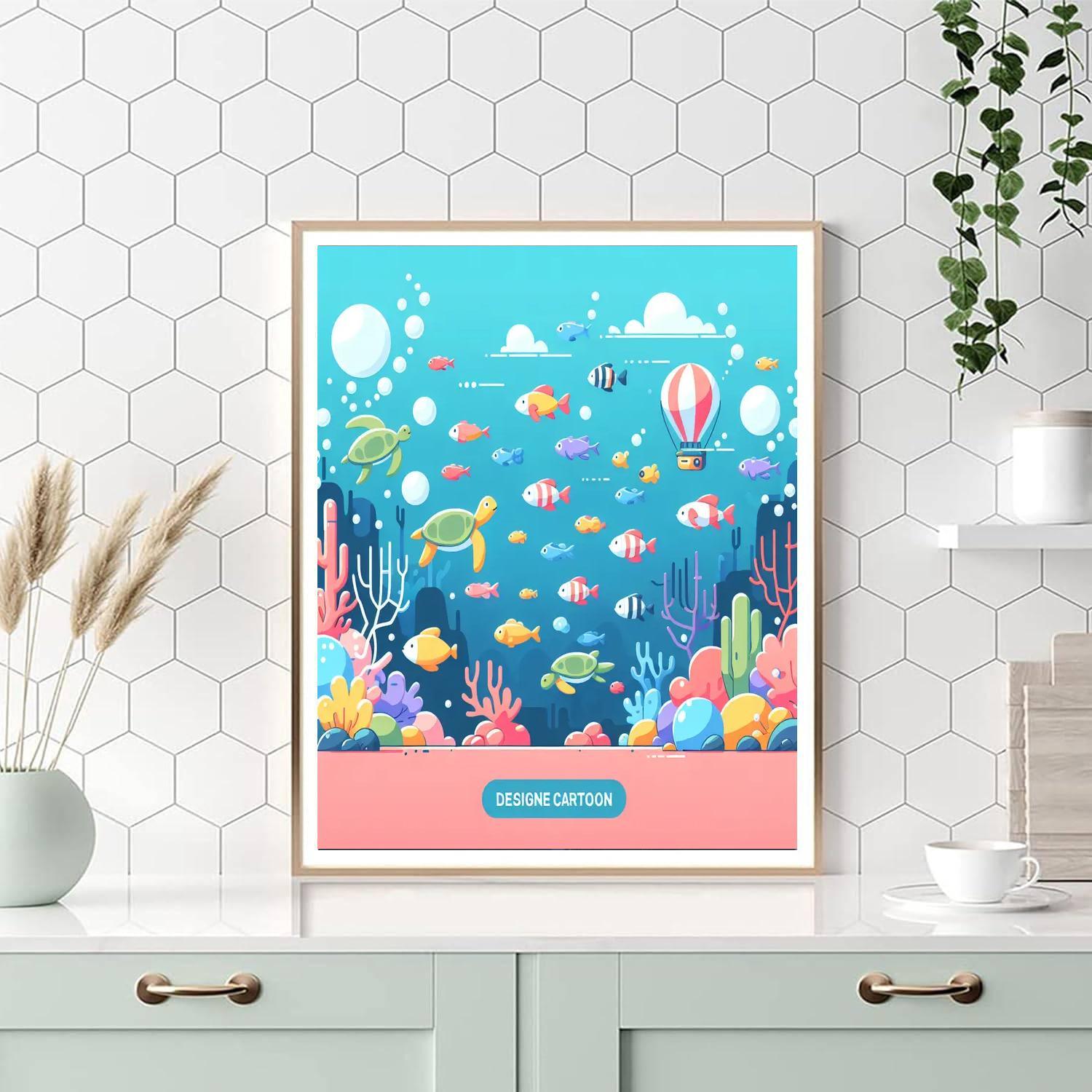 Underwater Adventure Expedition Paint By Number