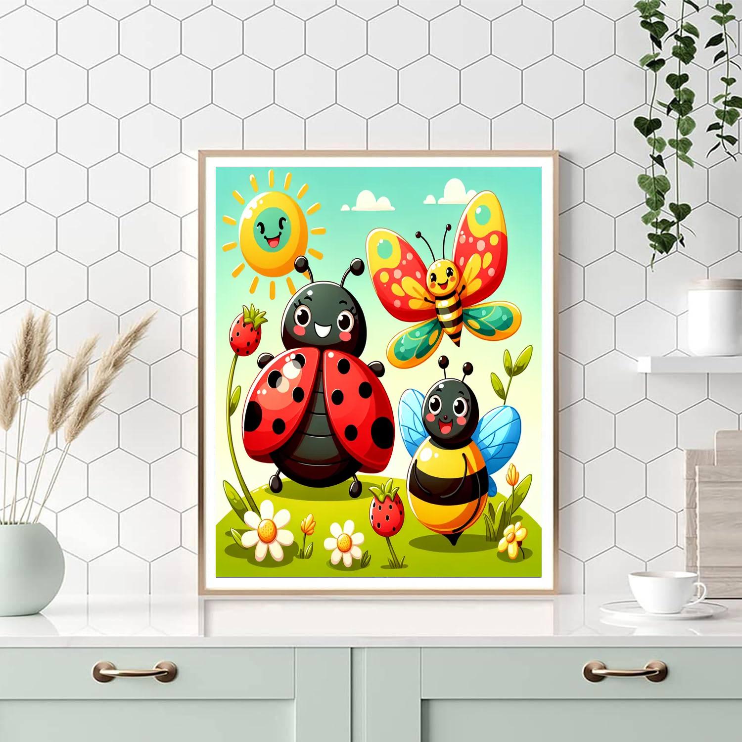 Incredible Insect Paint By Color