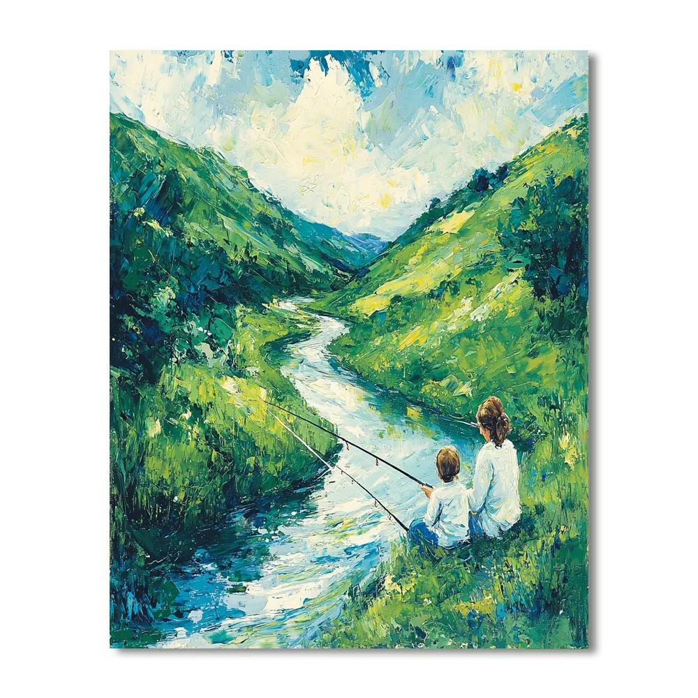 River Of Time Paint By Numbers