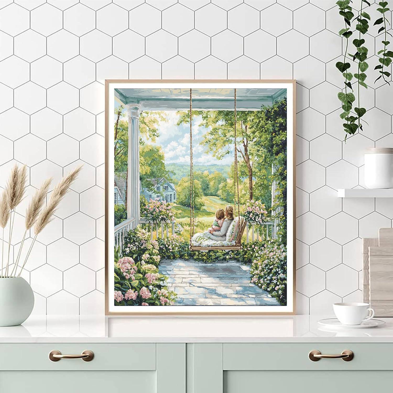 Swaying In The Breeze Paint By Number