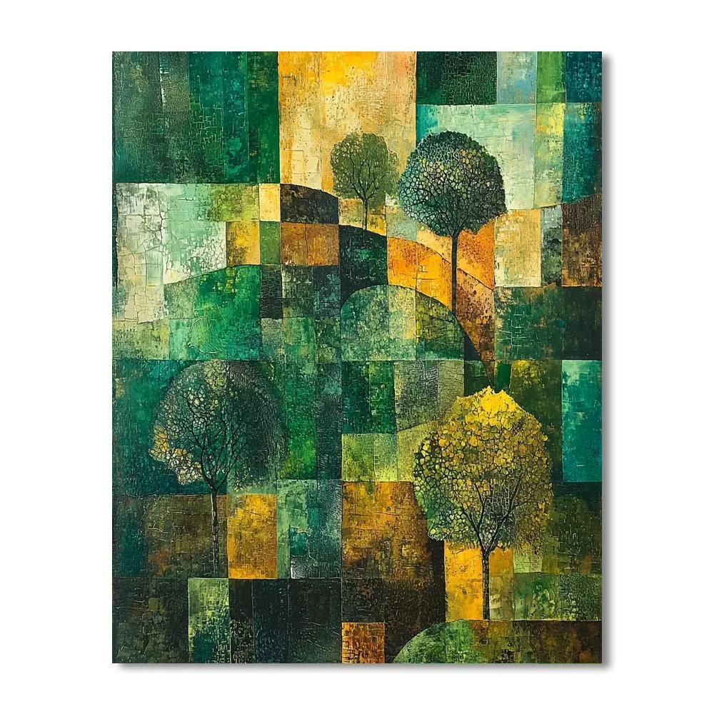 Paul Cézanne Inspired Harmonious Echoes Of Nature  Paint By Numbers Kits