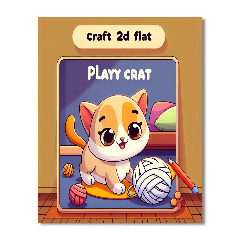 Charming Kitten Paint By Color