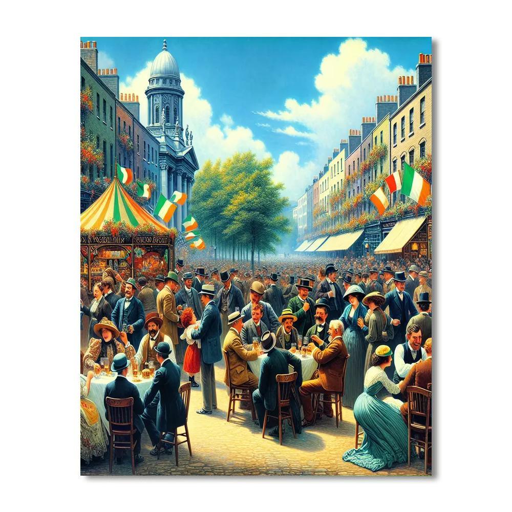 The Bloomsday Festival Paint By Number