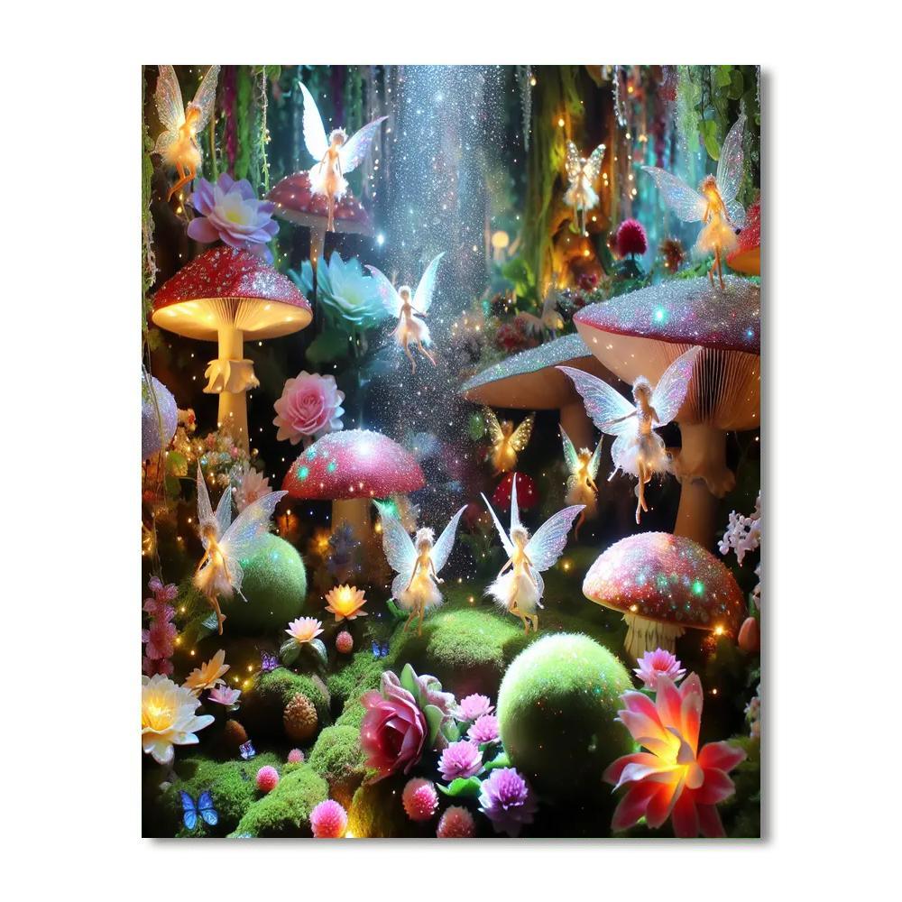 Whimsical Fairy Realm Paint By Number