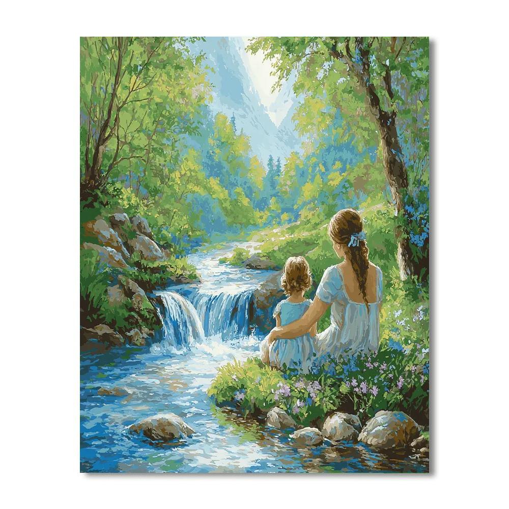 Serenade By The Stream Paint By Numbers Kits