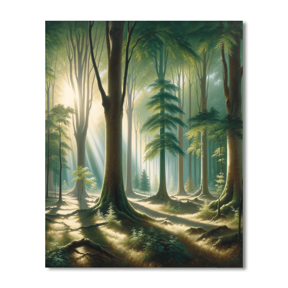 Serenade Of The Forest Paint By Number
