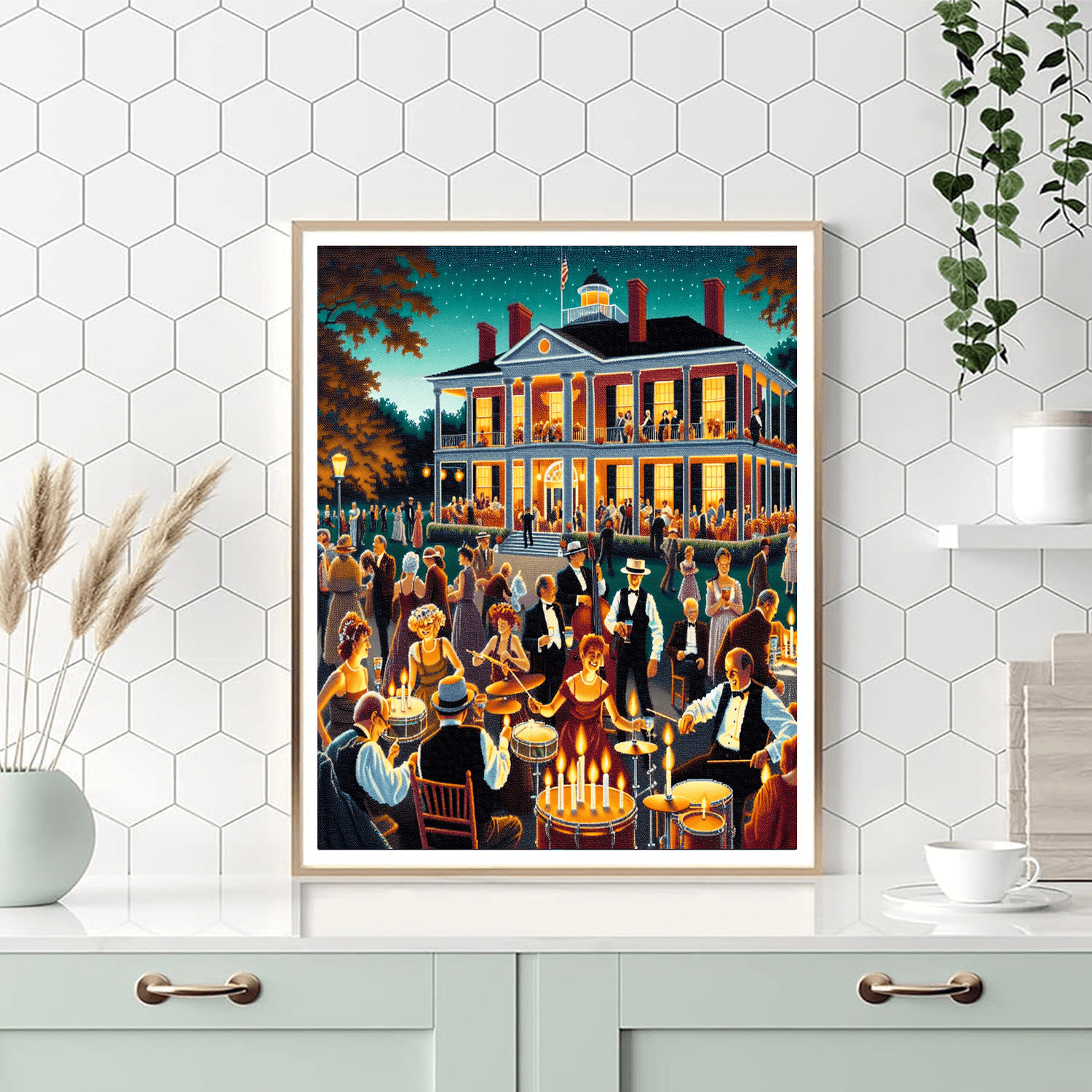 Elvis Week - Usa Number Painting