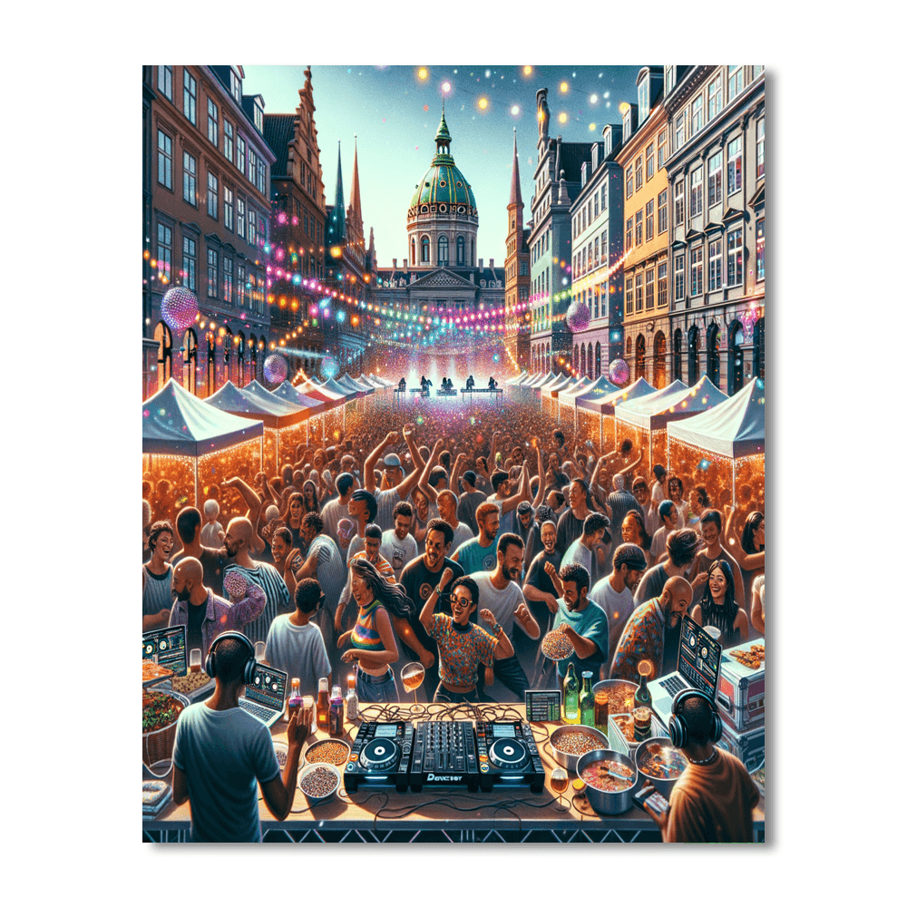 Copenhagen Distortion Festival - Denmark Numbered Painting Kits