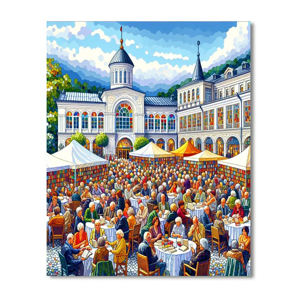 Bath Literature Festival - England Paint By Numbers Kits