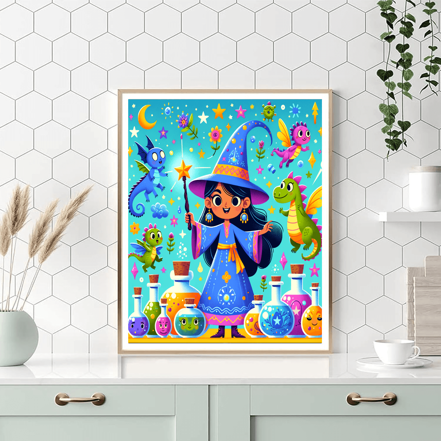 Magical Wizardry Adventure Painting By Numbers Kit