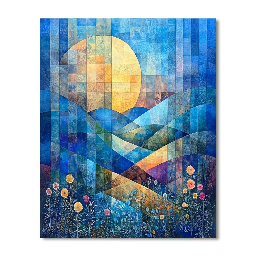 Paul Klee Inspired Geometry Of Dreams  Painting Number Kit