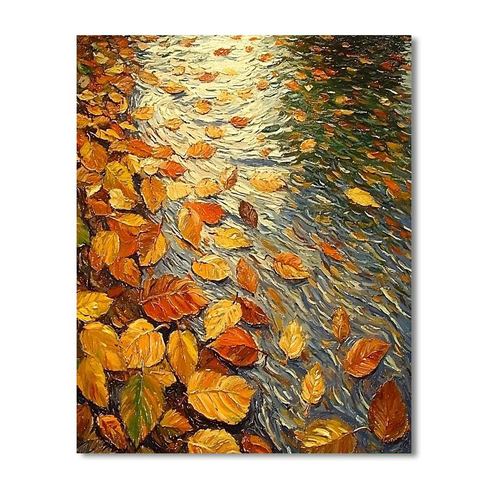 Edgar Degas Inspired Breeze Of Autumn  Paint By Numbers