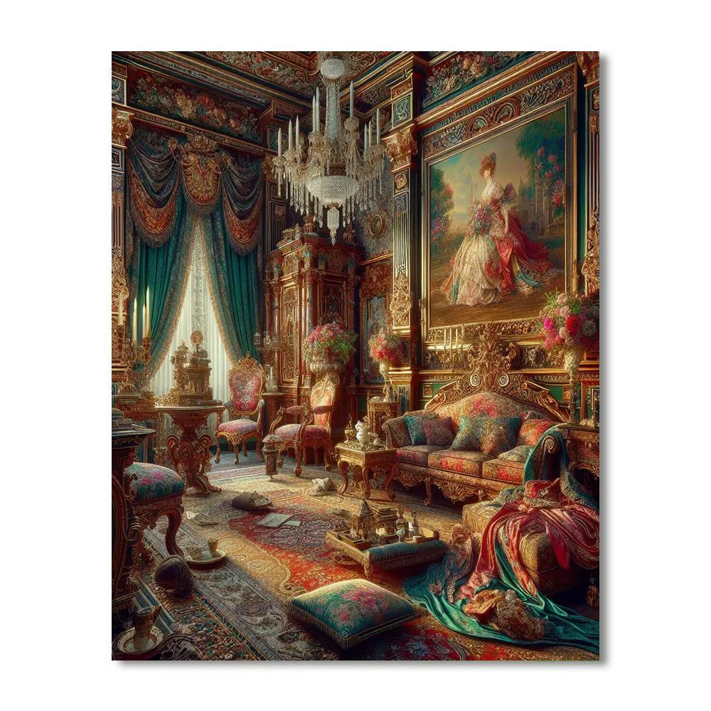 Elegant Victorian Charm Paint By Numbers