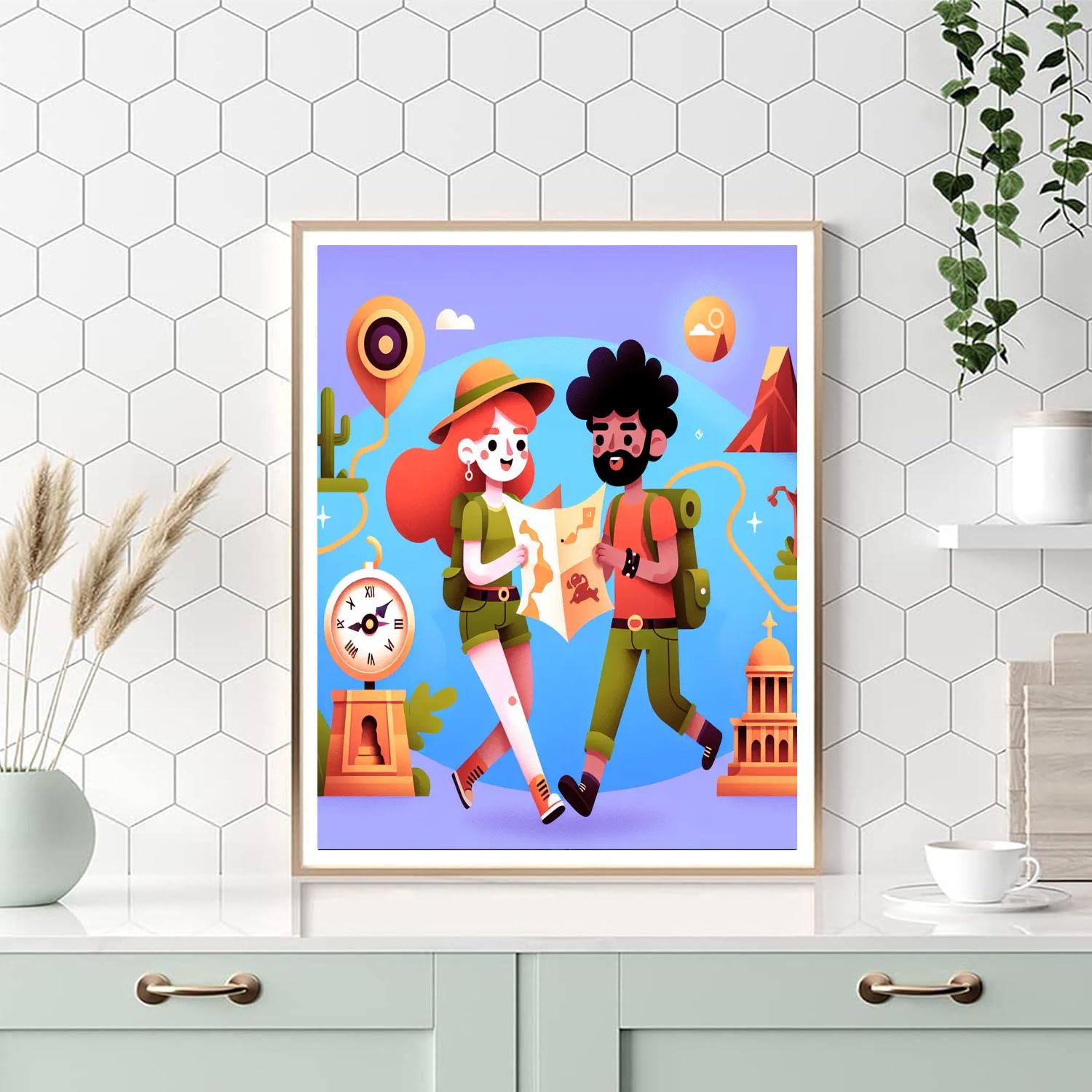 Quirky Quests Numbered Painting Kits