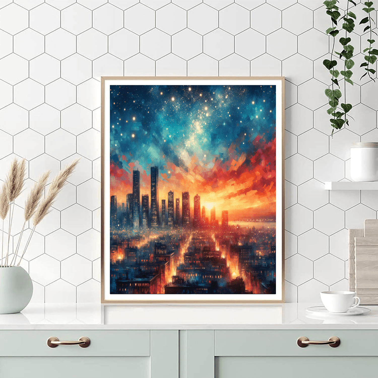 Skyline Dreams Paint By Numbers Art