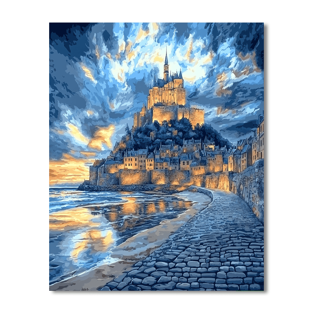 Mont Saint-michel - Normandy Paint By Numbers