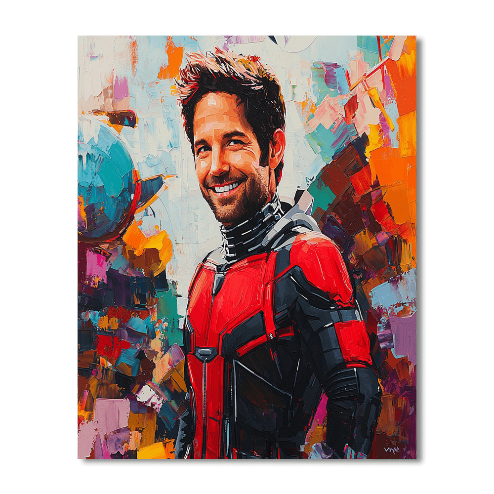 Paul Rudd: The Heart And Humor Of Ant-man Paint By Numbers Kits