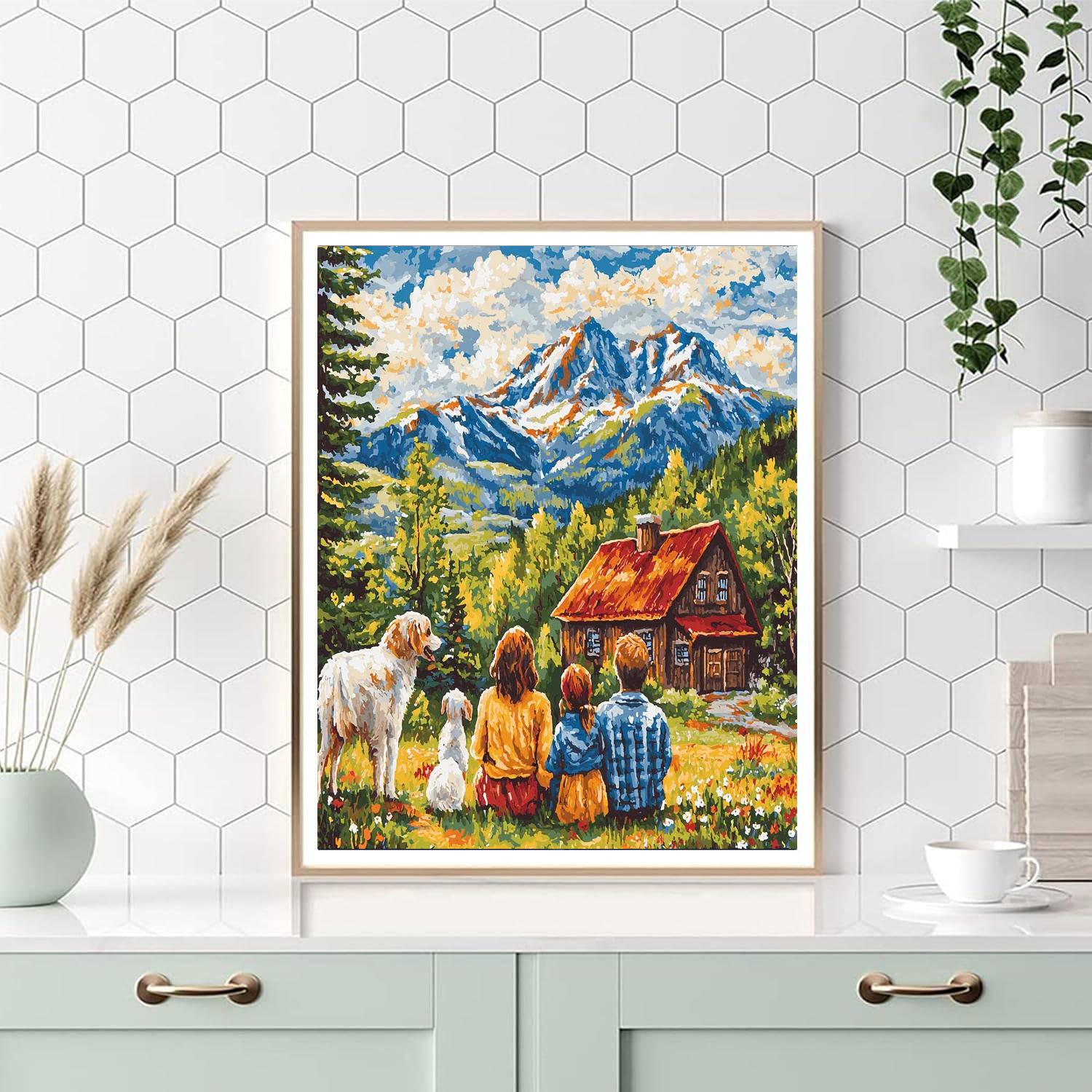 Family Bonding Paint By Numbers