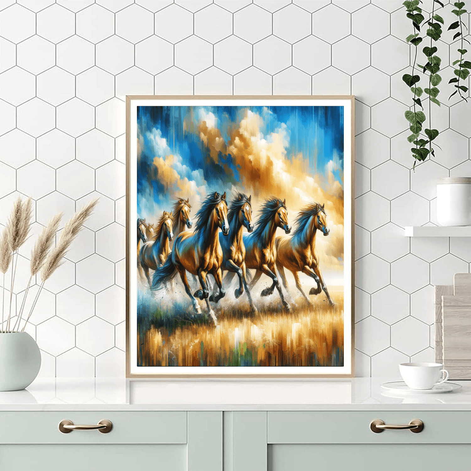 Wild Horse Spirit DIY Paint By Numbers