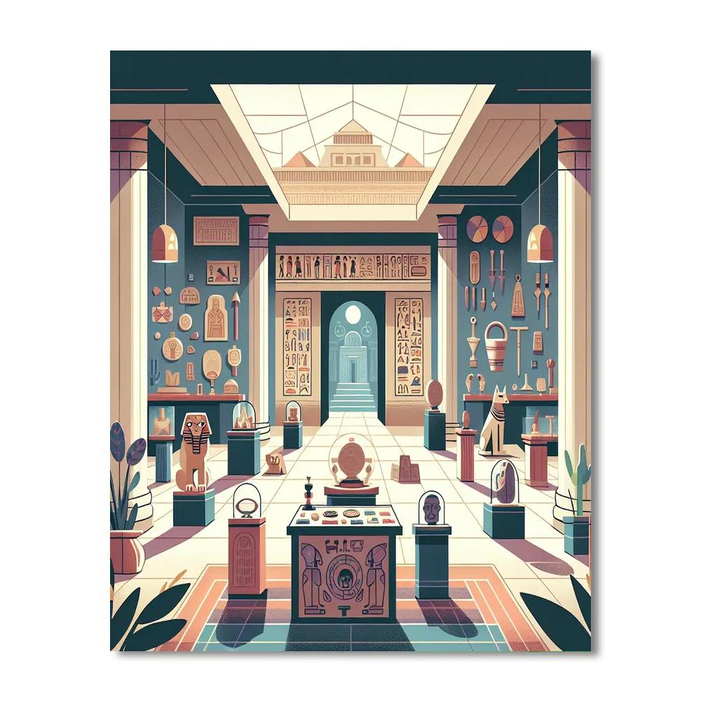 Mystery At The Museum Paint By Number