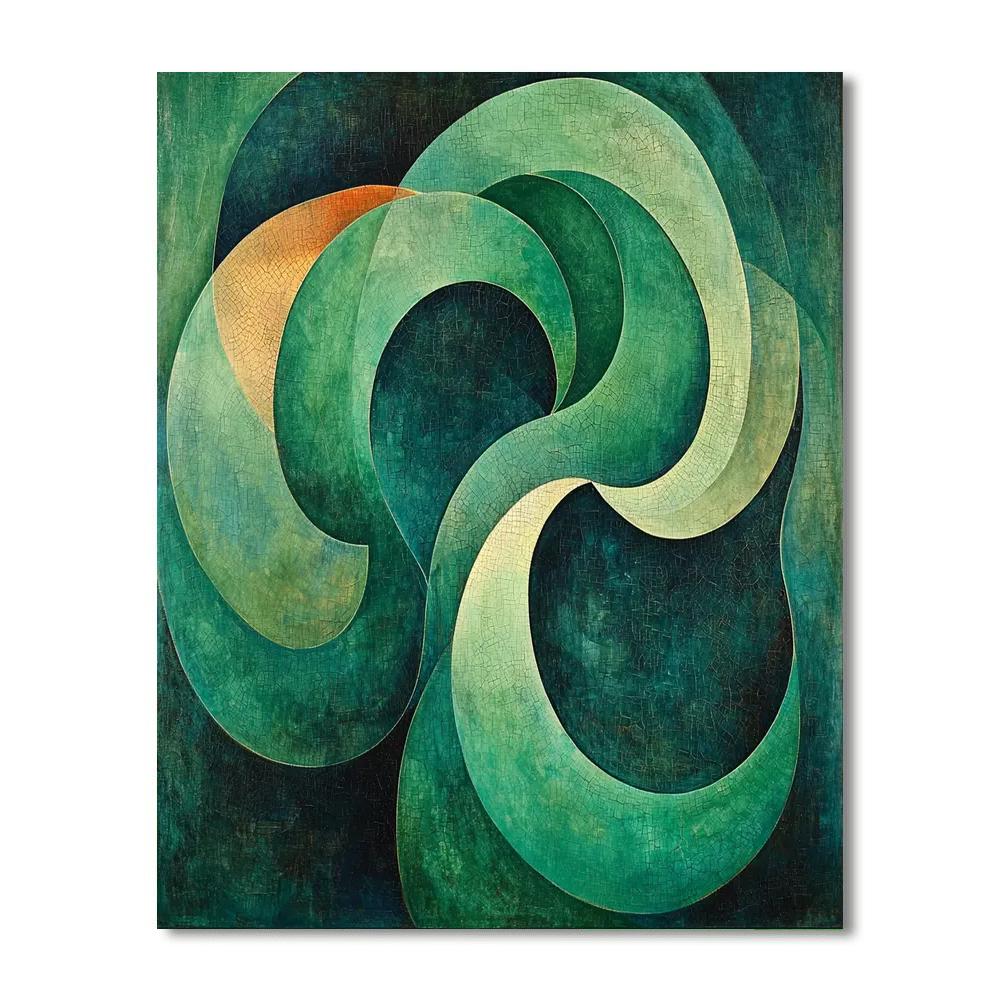 Max Ernst Inspired Whirling Patterns Of The Soul  Paint By Number