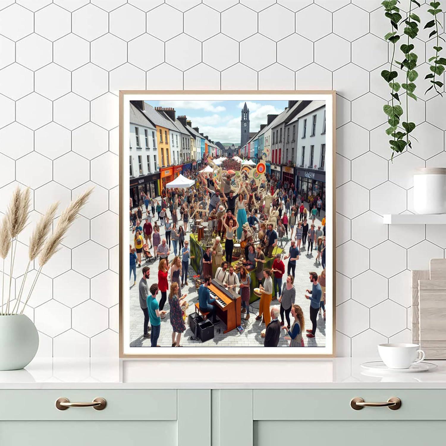 Galway International Arts Festival - Galway Painting By Numbers Kit